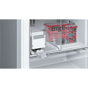 BOSCH 559 L Frost Free Double Door 2 Star Refrigerator | KGN56LB41I | Glass Black