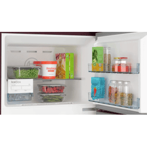 Bosch Serie 4 332 Litres Frost Free Vario Inverter Triple Door Refrigerator MultiAirflow System | CMC33WT5NI | Candy Red