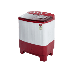 TCL 6.5 kg Semi Automatic Top Load Washing Machine | TWT65-N101TP | Burgundy