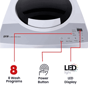 IFB 6.5 kg  Aqua 5 Star Fully Automatic Top Load | TL REWS | White