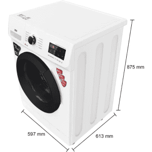 IFB 7 kg Fully Automatic Front Load with In-built Heater | NEO DIVA BXS 7010 | White