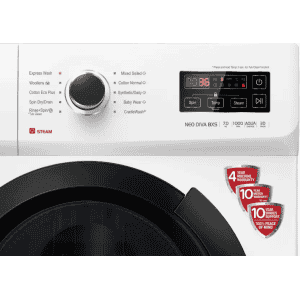IFB 7 kg Fully Automatic Front Load with In-built Heater | NEO DIVA BXS 7010 | White