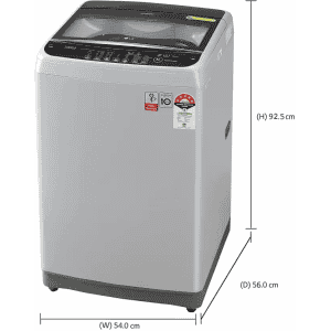 LG 7.5 kg Fully Automatic Top Load | T75SKSF1Z | Silver