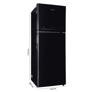 Whirlpool 360 L Frost Free Double Door 3 Star Convertible Refrigerator | IF INV CNV 375 STEEL ONYX 3s-N | Steel Onyx