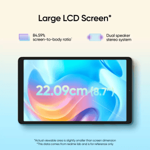 realme Pad Mini Tablet | 4 GB | 64 GB | Wi Fi + Cellular | Blue