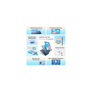 Realme Pad Mini Tablet | 22.1 cm (8.7 inch) | 32 GB/ 3 GB RAM | Grey