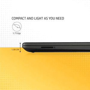 HP Core i3 11th Gen | 8 GB/1 TB HDD/256 GB SSD/Windows 11 Home |  15s-du3614TU Thin and Light Laptop | 15.6 inch | Jet Black