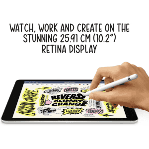 APPLE iPad | MK2L3HN/A | 9th Gen | 64 GB ROM | 25.91 cm (10.2 inch) | Wi-Fi Only | Silver