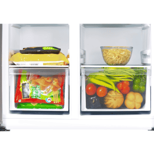 Kelvinator 500 litres Side-by-Side Refrigerator | KRS-B520SSV | Shiny Silver