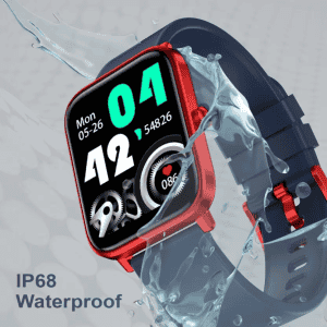 Fire Boltt Smart Watch| BSW026 |  Ninja Pro Max HD Full Touch | Red Navy