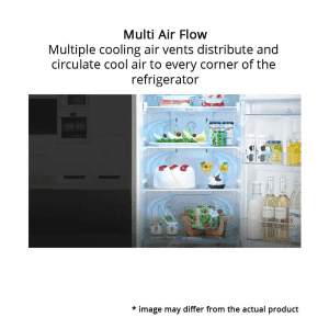 LG  Frost Free Double Door Refrigerator | 242 L | 2 Star | GL-N292BDSY | Dazzle Steel
