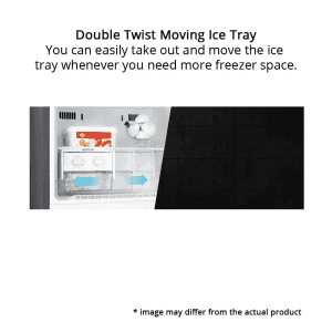 LG  Frost Free Double Door Refrigerator | 242 L | 2 Star | GL-N292BDSY | Dazzle Steel
