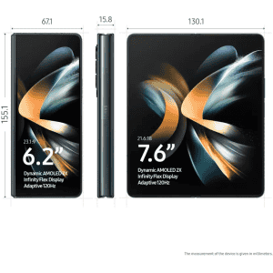 Samsung Galaxy Z Fold4 5G | 256GB/12GB RAM | Gray Green