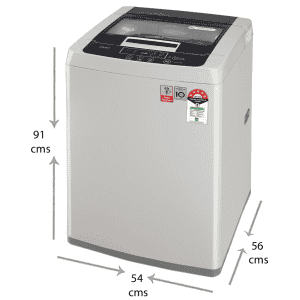 LG  | T70SKSF1Z  | 7 kg with Smart Diagnosis and Smart Inverter Fully Automatic Top Load | Silver