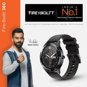 Fire boltt | BSW003 | Smartwatch | Black
