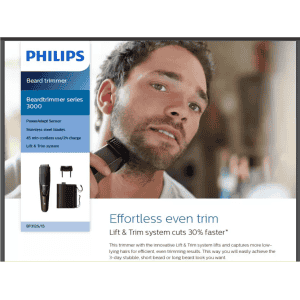 PHILIPS | BT3125/15 | Trimmer | Maroon