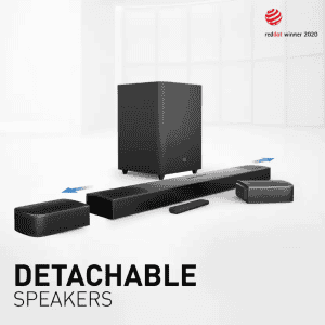 JBL Bar 9.1 | Dolby Atmos With Wireless | Bluetooth Soundbar | Black