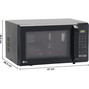 LG Convection Microwave Oven | 28 L | Black | MC2846BG
