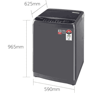 LG Washing Machiene | T10SJMB1Z |10 kg Fully Automatic Top Load | Black