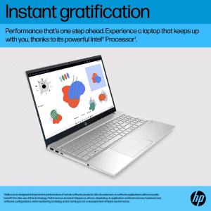 HP Pavilion Intel | 15-EG2009TU  | Core i5 | 12th Gen | 8 GB/512 GB SSD/Windows 11 Home |Thin and Light Laptop | Natural Silver