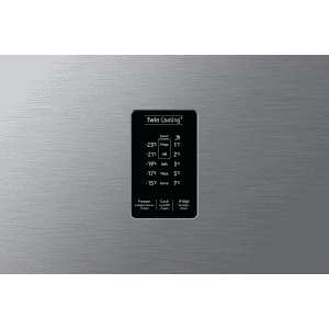 SAMSUNG  Refrigerator | RT34A4622S8/HL | 288 L | Frost Free Double Door | 2 Star | Convertible Refrigerator | Elegant Inox