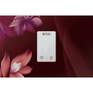 SAMSUNG Refrigerator | RT28B3522RZ/HL | 244 L  | Frost Free Double Door | 2 Star Refrigerator | Midnight Blossom Red