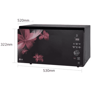 Kitchen Appliances Microwave Ovens LG Micro Oven MJEN326PK 32 L Convection Microwave Oven Black