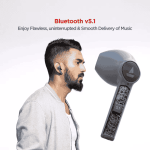 boAt Airdopes 131 | True Wireless | upto 60 Hours and ASAP Charge Bluetooth Headset | Midnight Blue