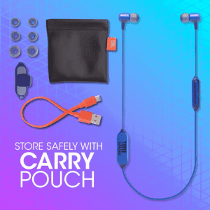 JBL Live 100BT | Bluetooth Headset | In the Ear | Blue