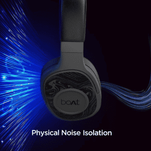 boAt Rockerz 558 Bluetooth Headphone | 50mm premium drivers | Immersive Audio | Physical Noise Isolation | Black