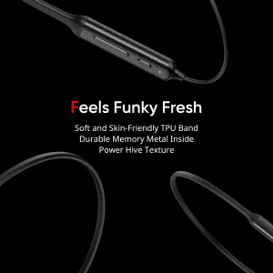 DIZO Wireless Power with ENC | In the Ear | Bluetooth Headset | Classic Black