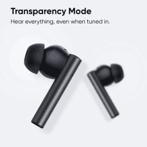DIZO TechLife GoPods | True Wireles | Active Noise Cancellation | Bluetooth Headset | Smoky Grey