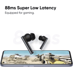 DIZO TechLife GoPods | True Wireles | Active Noise Cancellation | Bluetooth Headset | Smoky Grey