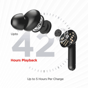 boAt Airdopes 148 RTL | True Wireless Earbuds with IPX4 Water Resistant| 8mm Drivers | Active Black