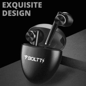 Fire-Boltt BE1300 Bluetooth Headset | True Wireles | Black