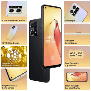 OPPO F21s Pro  | 8 GB | 128 GB | Starlight Black | CPH2461