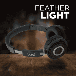 boAt BassHeads 900 Wired Headset | Carbon Black