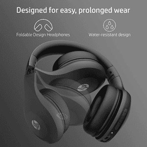 Hp 500 Bluetooth Wireless Ear Headphones | Black