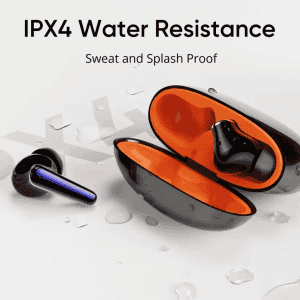 DIZO Buds Z Pro | True Wireless | Active Noise Cancellation | Bluetooth Headset | Orange, Black