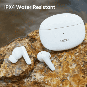 DIZO TechLife Buds Z | True Wireless | Bluetooth Headset | Pearl