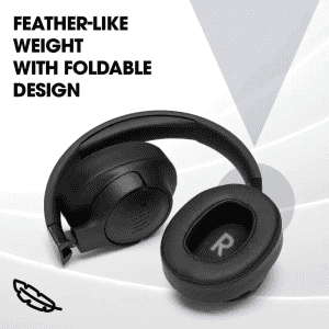 JBL Tune 760 NC Bluetooth Headset | On the Ear | Black