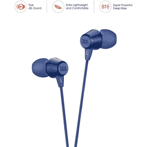JBL Wired Headset | T50HI | In the Ear | Blue