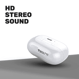 Fire-Boltt Buds BE1400 | Truly Wireless Bluetooth in Ear Earphone with Mic | White