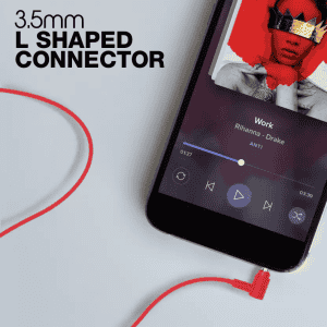 INFINITY by Harman WYND 220 | Wired Headset | In the Ear | Red
