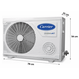 Carrier 1.0 Ton 5 Star Split | 12K EMPERIA CXI HYBRIDJET WIFI | White