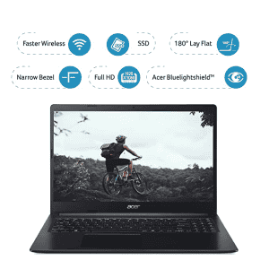 Acer Extensa 15 Pentium Quad Core | 15.6 inches |  EX215-31 /Pentium- N5030 | 4 GB/256 GB SSD/Windows 10 Home | Black