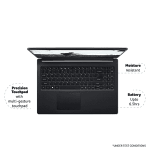 Acer Extensa 15 Pentium Quad Core | 15.6 inches |  EX215-31 /Pentium- N5030 | 4 GB/256 GB SSD/Windows 10 Home | Black
