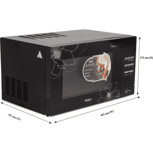Haier Convection Microwave Oven | 23 L | Black | HIL2301CBSB