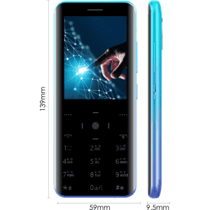 Itel Magic 3 Smart Touch Keypad | Gradation Blue