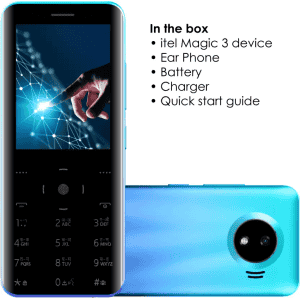 Itel Magic 3 Smart Touch Keypad | Gradation Blue
